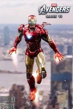 ZT Toys Marvel Licensed 1/10 Iron Man Mark 6 W/ LED -Prime Collectibles Store 8d32bd1bcb