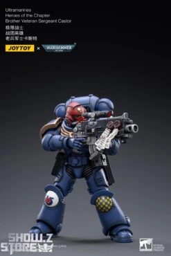 JoyToy Source 1/18 Warhammer 40K Ultramarines Heroes Of The Chapter Brother Veteran Sergeant Castor -Prime Collectibles Store 8dc0aeb28c