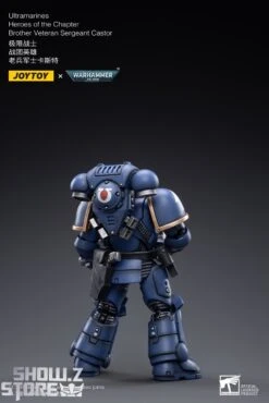 JoyToy Source 1/18 Warhammer 40K Ultramarines Heroes Of The Chapter Brother Veteran Sergeant Castor -Prime Collectibles Store 8e50a4be7b