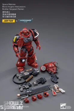 JoyToy Source 1/18 Warhammer 40K Blood Angels Intercessors Brother Sergeant Ranian -Prime Collectibles Store 8e541f91c3