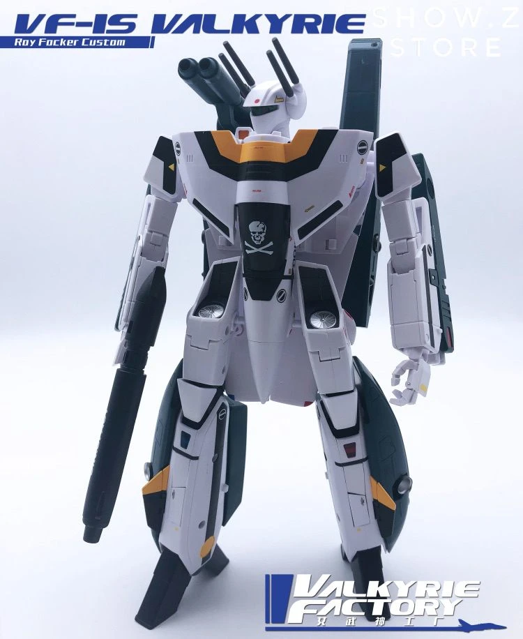 Valkyrie Factory VF 1/60 VF-1S VF1S Macross Roy Fokker Focker Special Version Full Painted 4 Valkyrie Factory VF 1/60 VF-1S VF1S Macross Roy Fokker Focker Special Version Full Painted - Image 2
