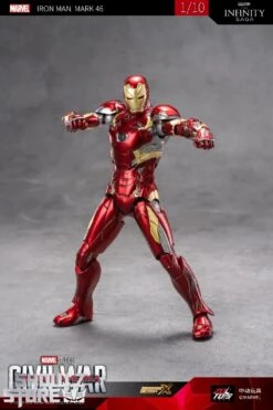 ZT Toys Marvel Licensed 1/10 Iron Man Mark 46 20 ZT Toys Marvel Licensed 1/10 Iron Man Mark 46 -Prime Collectibles Store 8f46c61955