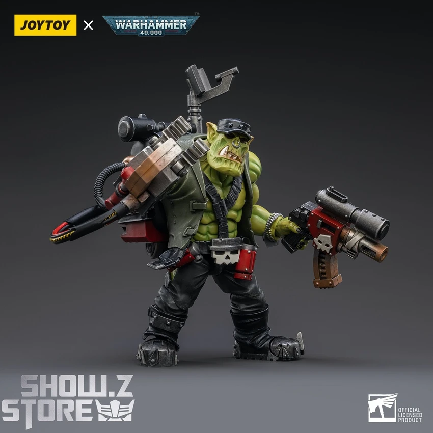 JoyToy Source 1/18 Warhammer 40K Ork Kommandos Nob Nazbog 4 JoyToy Source 1/18 Warhammer 40K Ork Kommandos Nob Nazbog - Image 2