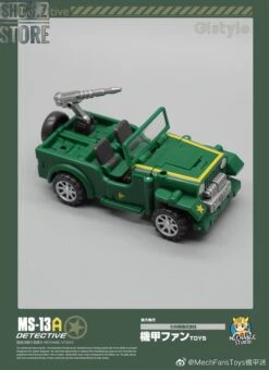 MechFansToys Mechanic Studio MS-13A Detective Hound Comic Color Version -Prime Collectibles Store 917139aa3a