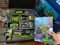 Toyworld TW TW-C07A TWC07A Constructor Devastator Cel Cell Shaded Deluxe Version Set Of 6 -Prime Collectibles Store 937eb5dfa4