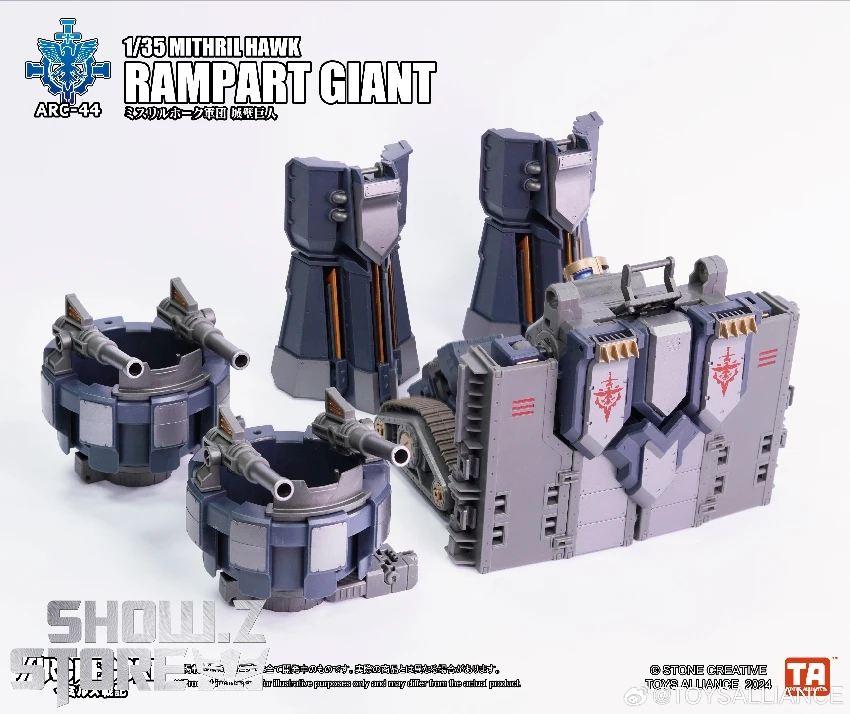 Toys Alliance 1/35 ARC-44 Mithril Hawk Rampart Giant 11 Toys Alliance 1/35 ARC-44 Mithril Hawk Rampart Giant - Image 9