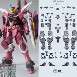 Point Factory Studio PFS02-2 Metal Parts For Bandai MG ZGMF-X09A Justice Gundam -Prime Collectibles Store 964edf79a2