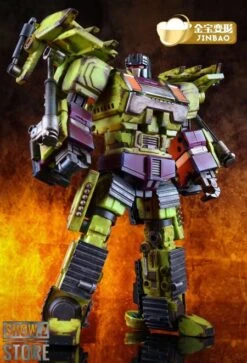 Jinbao Oversized Devastator Battle Damaged Version Full Set Of 6 Gravity Builder -Prime Collectibles Store 96683c86a1