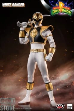 Threezero Studio 1/6 Mighty Morphin Power Rangers White Ranger 12 Threezero Studio 1/6 Mighty Morphin Power Rangers White Ranger -Prime Collectibles Store 9738eafda7