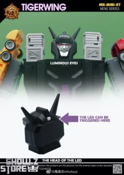MHZ Toys MINI-07 Tigerwing Menasor Combiner Set Of 5 Oversized Version -Prime Collectibles Store 9783581591