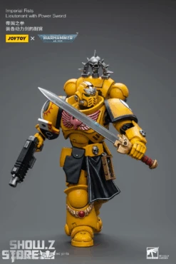 JoyToy Source 1/18 Warhammer 40K Imperial Fists Lieutenant W/ Power Sword 12 JoyToy Source 1/18 Warhammer 40K Imperial Fists Lieutenant W/ Power Sword -Prime Collectibles Store 986ba748fe