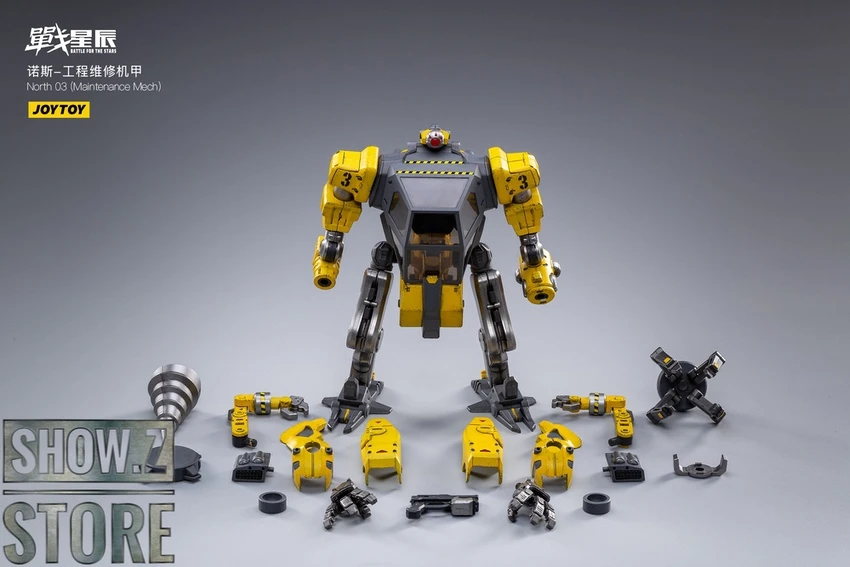 JoyToy Source 1/18 NORTH 03 Maintenance Mecha W/ Pilot 19 JoyToy Source 1/18 NORTH 03 Maintenance Mecha W/ Pilot - Image 17