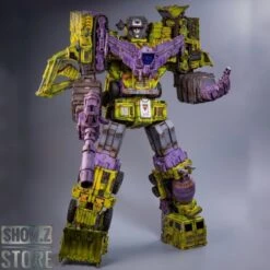 [Express Shipping] ToyWorld TW-C07G Constructor Devastator Old Green Battle Damage Version Set Of 6