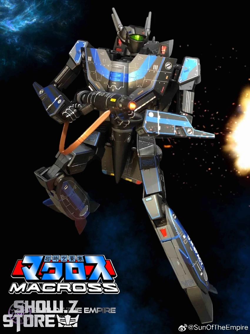 Kitzconcept 1/72 Macross VF-1S Dark Blue Version W/ Fast Pack Armor Limited Edition 12 Kitzconcept 1/72 Macross VF-1S Dark Blue Version W/ Fast Pack Armor Limited Edition - Image 10