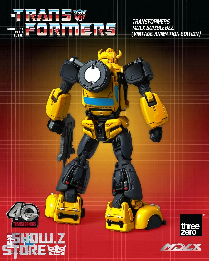 Threezero 3Z0693 MDLX Bumblebee Vintage Animation Edition 6 Threezero 3Z0693 MDLX Bumblebee Vintage Animation Edition - Image 4