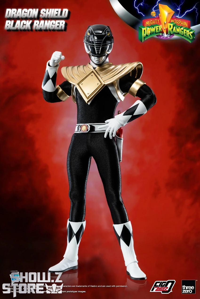 Threezero & Hasbro FigZero 1/6 3Z05910W0 Dragon Shield Black Ranger 17 Threezero & Hasbro FigZero 1/6 3Z05910W0 Dragon Shield Black Ranger - Image 15