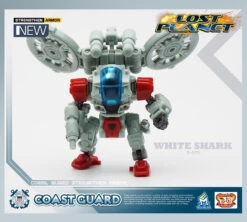 MechFansToys Lost Planet Coast Guard CG01 White Shark & CG02 Red Dragon -Prime Collectibles Store 9cd817ac71
