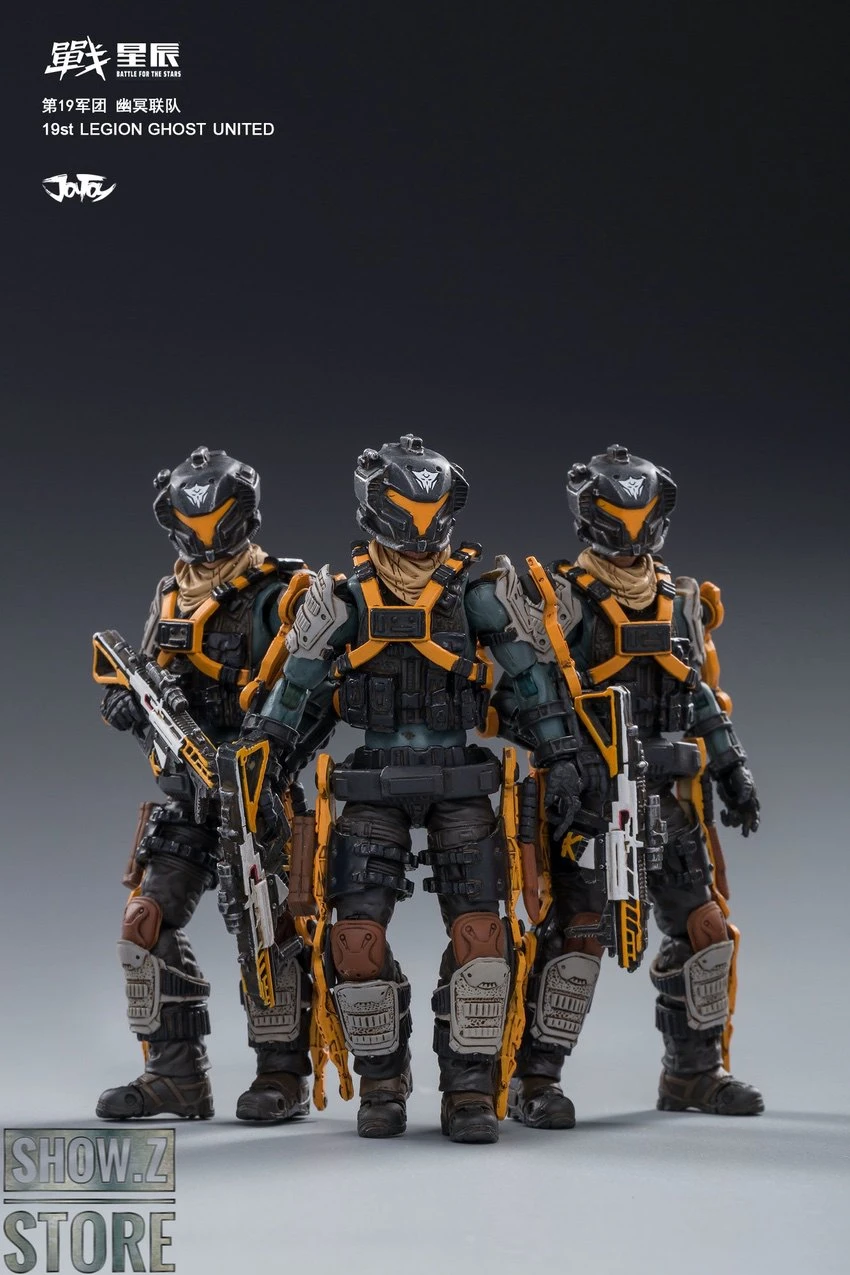 JoyToy Source 1/18 19st Ghost United Legion & Grice Anna Set Of 4 5 JoyToy Source 1/18 19st Ghost United Legion & Grice Anna Set Of 4 - Image 3
