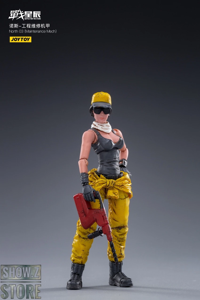 JoyToy Source 1/18 NORTH 03 Maintenance Mecha W/ Pilot 15 JoyToy Source 1/18 NORTH 03 Maintenance Mecha W/ Pilot - Image 13