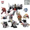 Black Mamba H6002-4B Raptor Slash & H6002-7B Robot Force Volcanicus Oversized Combiner Set Of 6 1 Black Mamba H6002-4B Raptor Slash & H6002-7B Robot Force Volcanicus Oversized Combiner Set Of 6 -Prime Collectibles Store a08637748d