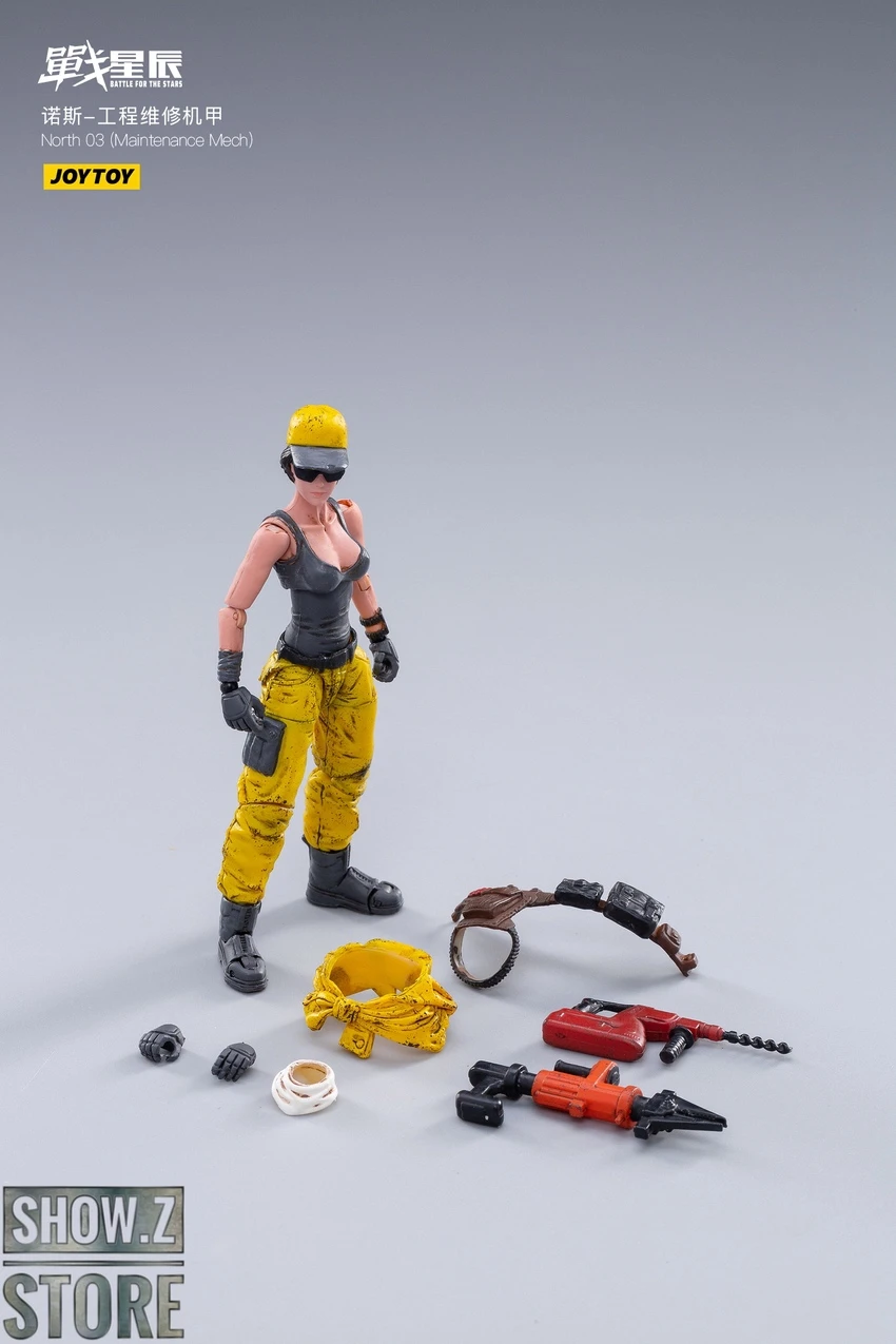 JoyToy Source 1/18 NORTH 03 Maintenance Mecha W/ Pilot 18 JoyToy Source 1/18 NORTH 03 Maintenance Mecha W/ Pilot - Image 16