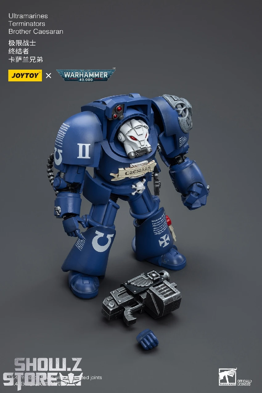 JoyToy Source 1/18 Warhammer 40K Ultramarines Terminators Brother Caesaran 6 JoyToy Source 1/18 Warhammer 40K Ultramarines Terminators Brother Caesaran - Image 4