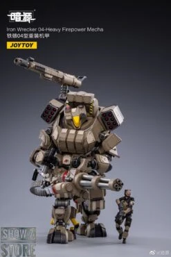 JoyToy Source 1/24 Iron Wrecker 04 Heavy Firepower Mecha W/ Pilot -Prime Collectibles Store a1670f10dc