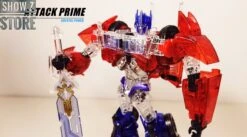 APC Toys APC-001 Attack Prime TFP Optimus Prime Clear Version W/ Black Wheels -Prime Collectibles Store a1ae4c6461