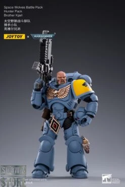 JoyToy Source 1/18 Warhammer 40K Space Wolves Battle Pack Hunter Pack Set Of 4 -Prime Collectibles Store a1d61d1c0e
