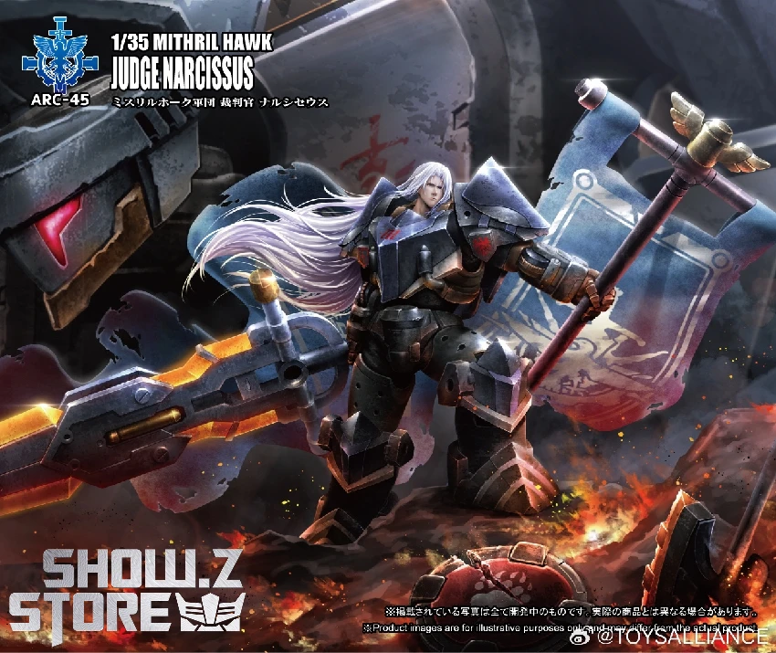 Toys Alliance 1/35 ARC-45 Mithril Hawk Judge Narcissus 15 Toys Alliance 1/35 ARC-45 Mithril Hawk Judge Narcissus - Image 13