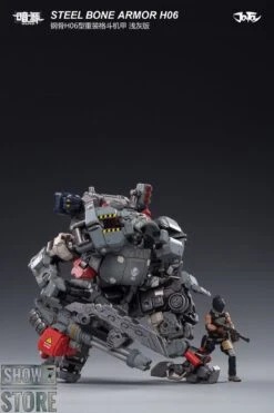 JoyToy Source 1/25 H06 Steel Bone Armour Grey Color /w Pilot -Prime Collectibles Store a31a1bf11f