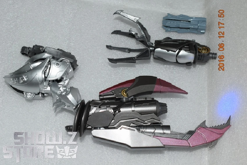 TF Dream Factory PJ-01 Evil Blood Blade Arm Upgrade Pink Version For GOD-11 ROTF Megatron 3 TF Dream Factory PJ-01 Evil Blood Blade Arm Upgrade Pink Version For GOD-11 ROTF Megatron
