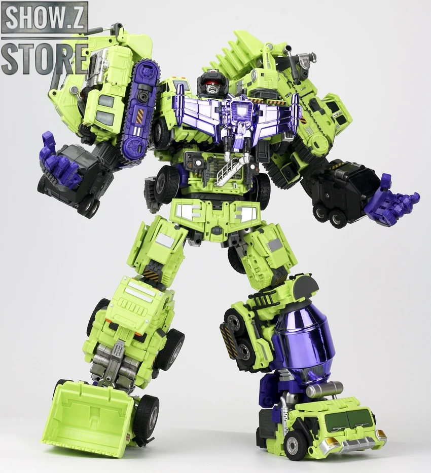 Generation Toy GT-99 Gravity Builder Devastator Metallic Painted Limited Version W/ Upgrade Kit 5 Generation Toy GT-99 Gravity Builder Devastator Metallic Painted Limited Version W/ Upgrade Kit - Image 3