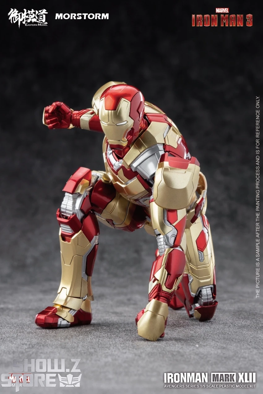 Eastern Model 1/9 Iron Man Mark 42 Pre-painted Model Kit 11 Eastern Model 1/9 Iron Man Mark 42 Pre-painted Model Kit - Image 9