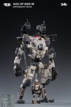 JoyToy Source 1/24 God Of War 86 Mecha W/ Pilot White Version -Prime Collectibles Store a5ee550ca9