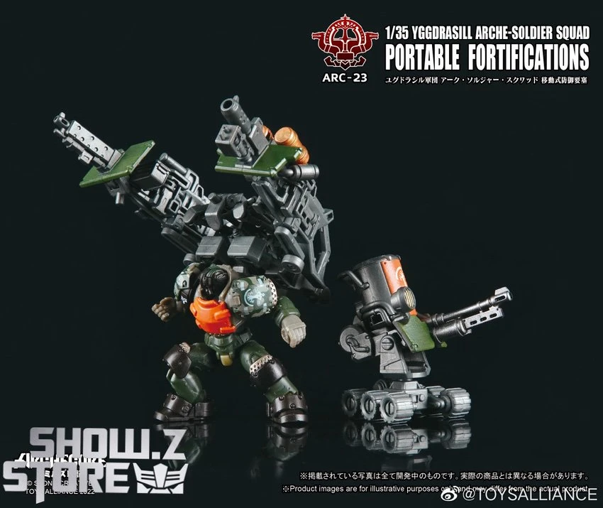 Toys Alliance 1/35 ARC-23 Yggdrasill Arche-Soldier Squad Portable Fortifications 10 Toys Alliance 1/35 ARC-23 Yggdrasill Arche-Soldier Squad Portable Fortifications - Image 8