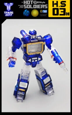 Mech Planet Hot Soldiers HS03H Mini Soundwave Clear Version -Prime Collectibles Store aaaf30f692