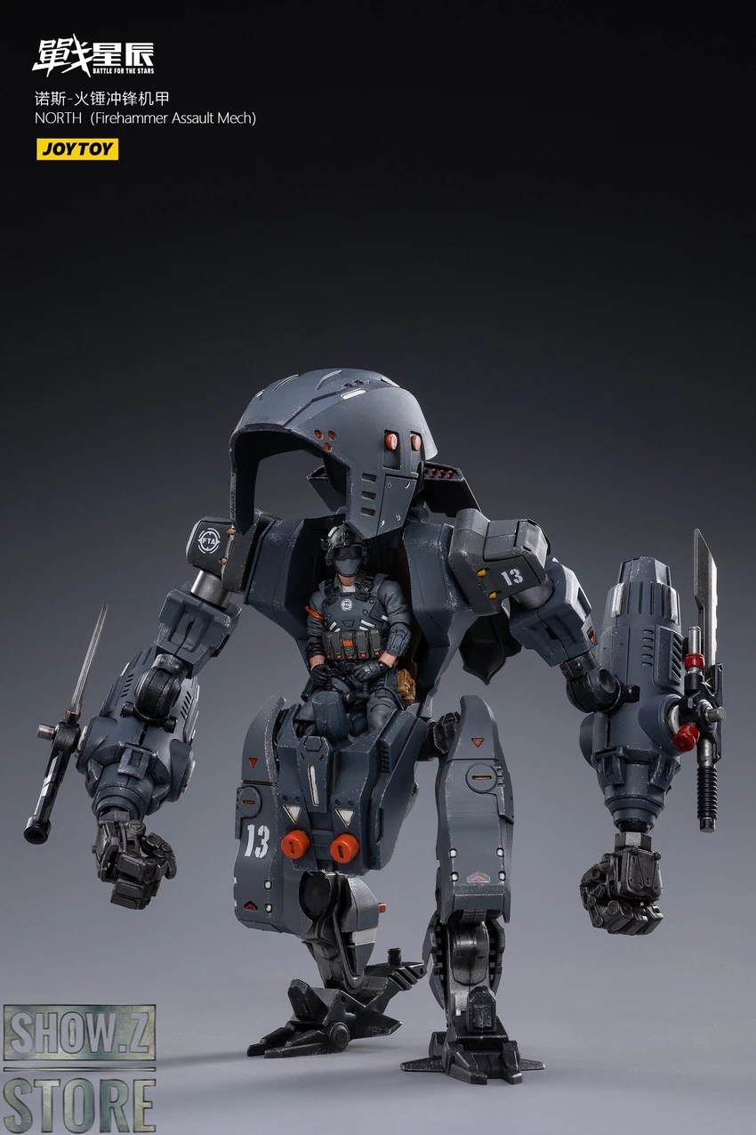 JoyToy Source 1/18 NORTH Firehammer Assault Mech W/ Pilot 12 JoyToy Source 1/18 NORTH Firehammer Assault Mech W/ Pilot - Image 10