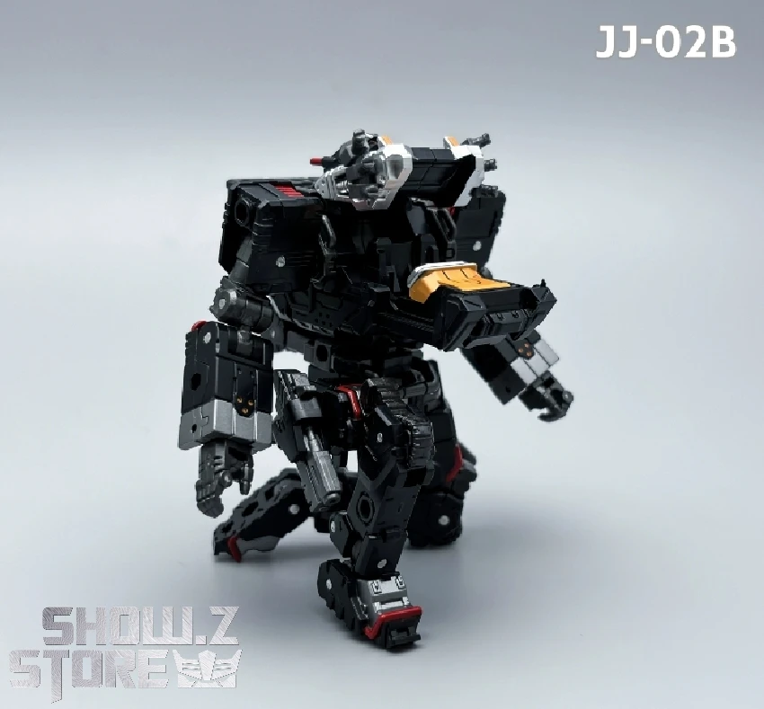 Mecha Zone JJ-02B Diaclone Reboot TM-03 Tactical Mover Tread Versaulter Black Version 5 Mecha Zone JJ-02B Diaclone Reboot TM-03 Tactical Mover Tread Versaulter Black Version - Image 3