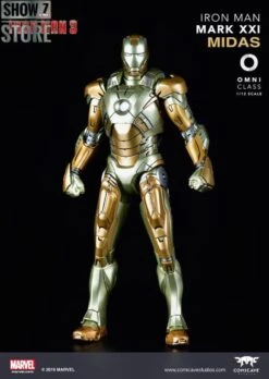 Comicave Studios 1/12 Omni Class MK21 Iron Man Midas -Prime Collectibles Store ad6e95f1ac