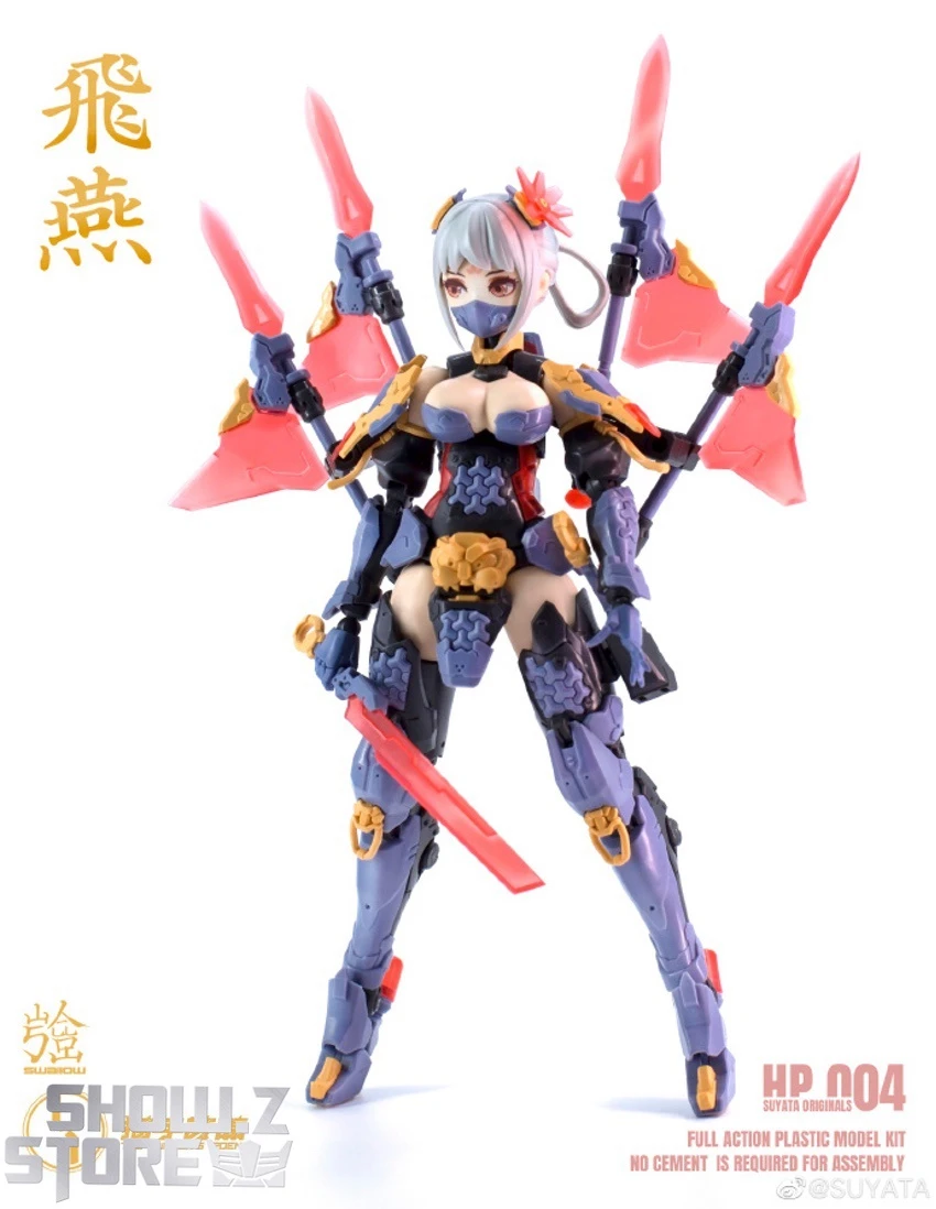 Suyata 1/12 The Hunter's Poem Mecha Girl Swallow Model Kit 14 Suyata 1/12 The Hunter's Poem Mecha Girl Swallow Model Kit - Image 12