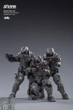 JoyToy Source 1/18 Hammer Of Steel Interstellar Trooper Set Of 3 -Prime Collectibles Store af8eca7579