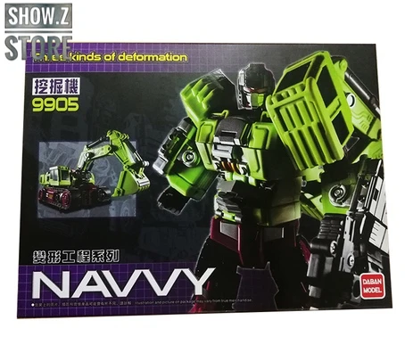 Daban Model DB 9905 Navvy Scavenger GT-01C GT01C Devastator Combiner 6 Daban Model DB 9905 Navvy Scavenger GT-01C GT01C Devastator Combiner - Image 4