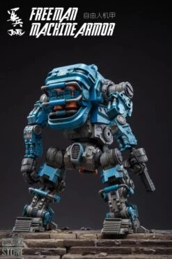 JoyToy Source Acid Rain 1/18 Freeman Machine Armor W/ Pilot Mechas & Soldiers Figure Set Navy Blue Version -Prime Collectibles Store b05d37e4b6