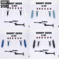 Robot Hero CG-01P1 CG-02P Upgrade Kit For Starscream Thundercrack Skywarp -Prime Collectibles Store b0bcda274a
