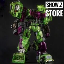 Generation Toy GT-01GS Gravity Builder Devastator Green Shadow Clear Vesion Set Of 6 6 Generation Toy GT-01GS Gravity Builder Devastator Green Shadow Clear Vesion Set Of 6 -Prime Collectibles Store b19e2302a7