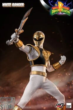 Threezero Studio 1/6 Mighty Morphin Power Rangers White Ranger 15 Threezero Studio 1/6 Mighty Morphin Power Rangers White Ranger -Prime Collectibles Store b20fb3b6ea