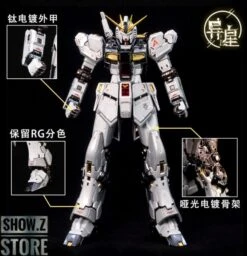 [SZ Custom] Bandai Custom RG 1/144 RX-93 Nu Gundam W/ Electroplated Chrome Painting -Prime Collectibles Store b2b97aa1fb