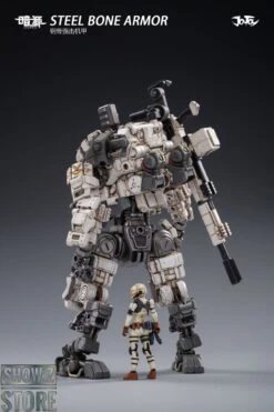 JoyToy Source 1/25 Steel Bone Armour White Color /w Pilot Reissue Version -Prime Collectibles Store b45552c61b