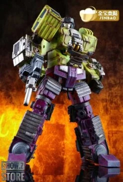 Jinbao Oversized Devastator Battle Damaged Version Full Set Of 6 Gravity Builder -Prime Collectibles Store b567c1ed09